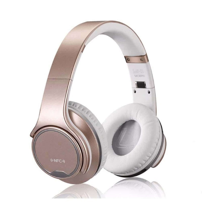 Verstelbare noise-cancelling koptelefoon met ingebouwde speakers