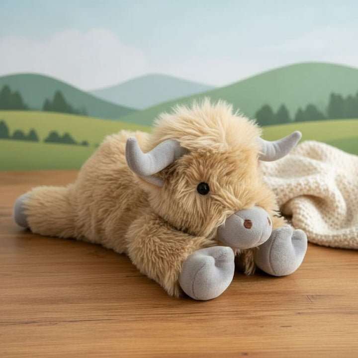 HEATHERMO – Betoverende Highland-runderknuffel met zachte, landelijke charme
