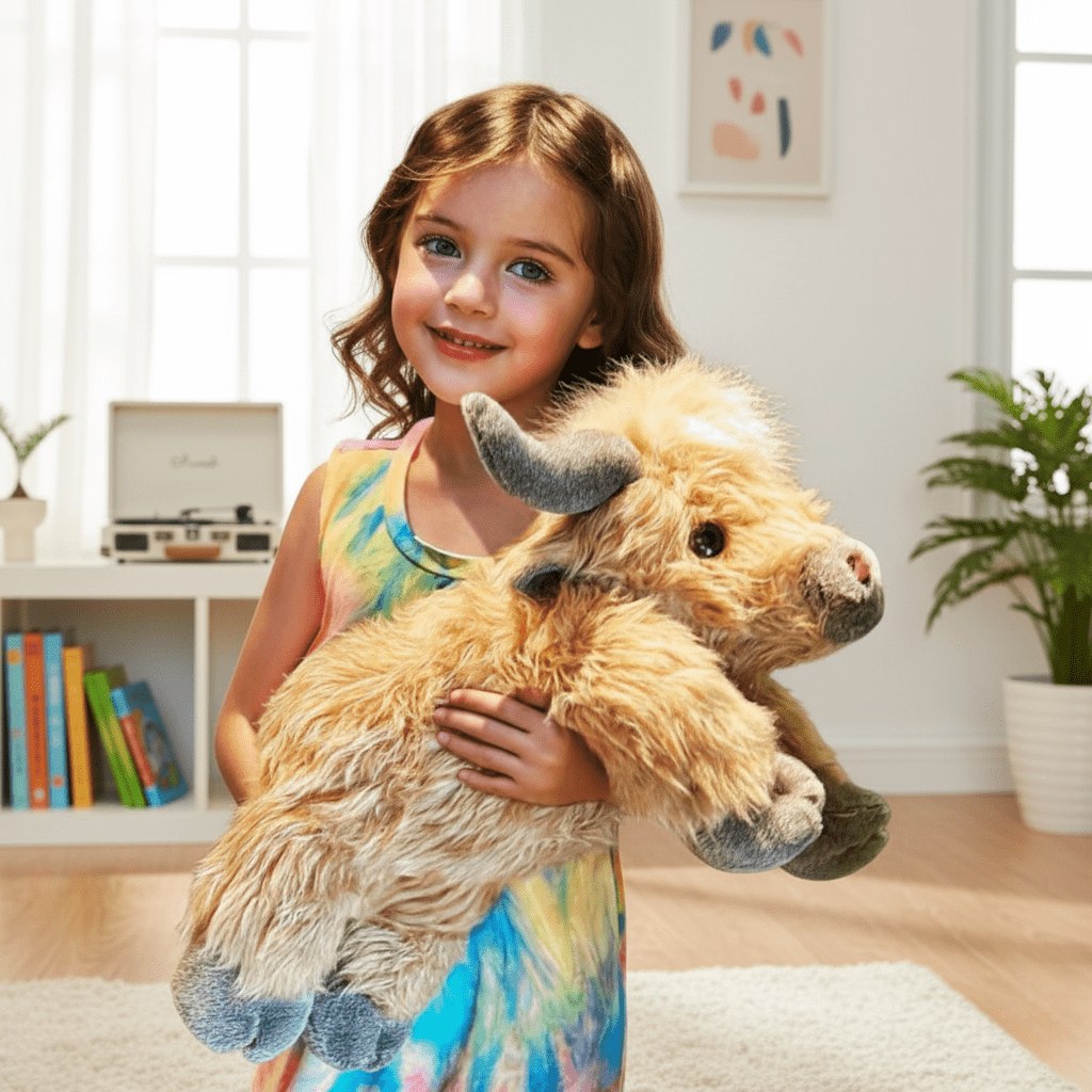 HEATHERMO – Betoverende Highland-runderknuffel met zachte, landelijke charme
