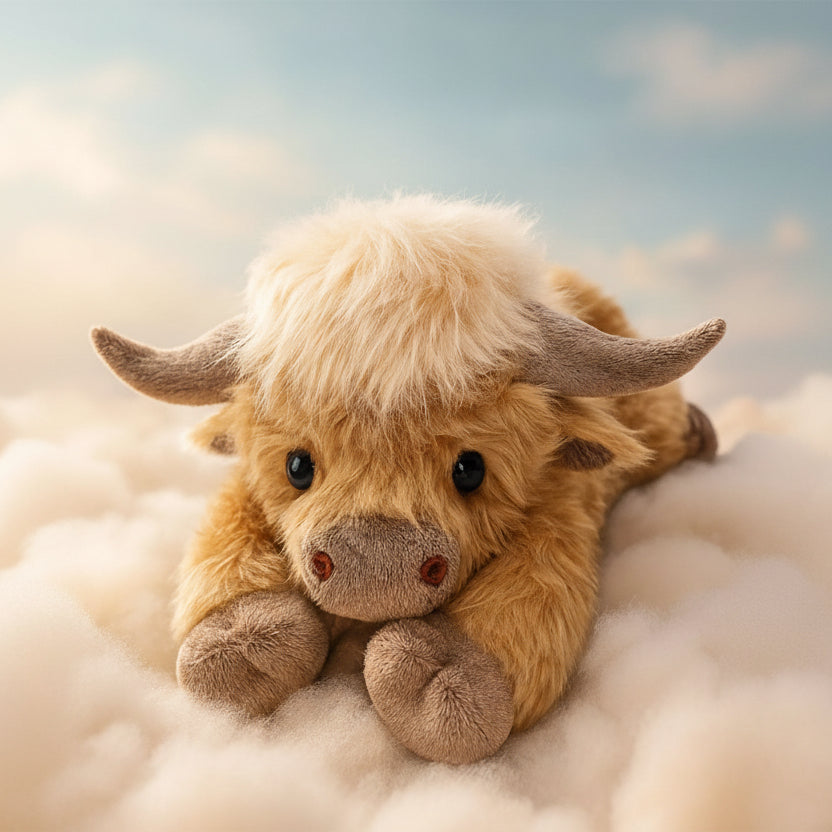 HEATHERMO – Betoverende Highland-runderknuffel met zachte, landelijke charme