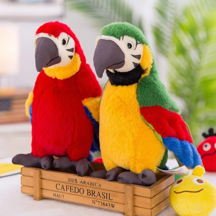 Pratende papegaai-knuffel – Squawkie