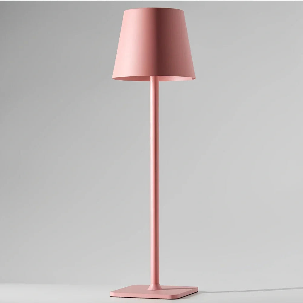 Hoge dimbare tafellamp, oplaadbare LED-lamp met aanraakbediening