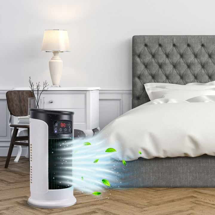 Draagbare Airco Zonder Raamafvoer – 5-in-1 Koel- en Bevochtigingsunit