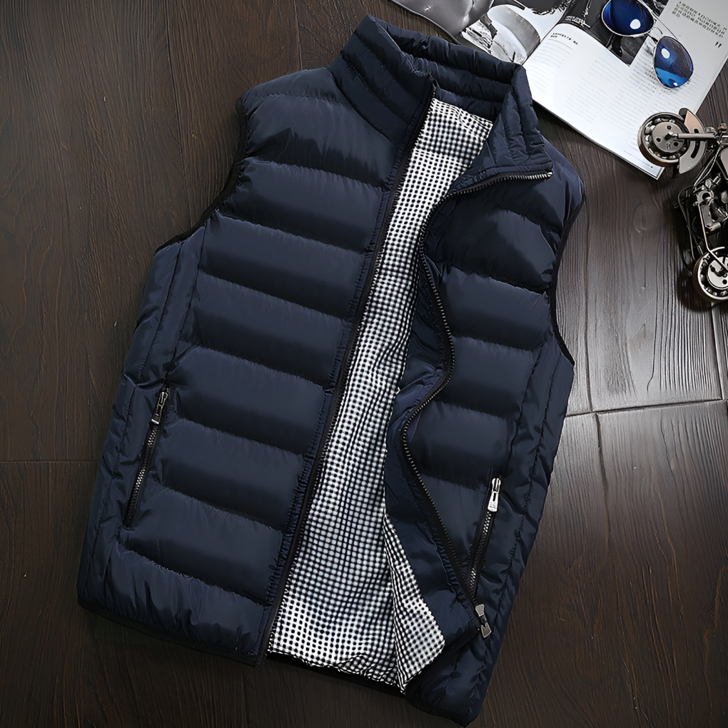 Gewatteerde lichtgewicht bodywarmer voor heren - Macky