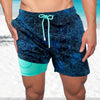 Casual Sportshort met Print voor Heren
