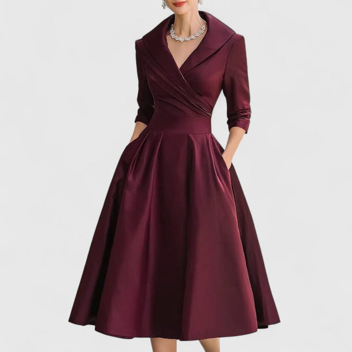 Midi-jurk voor dames | Elegante en tijdloze A-lijn-stijl