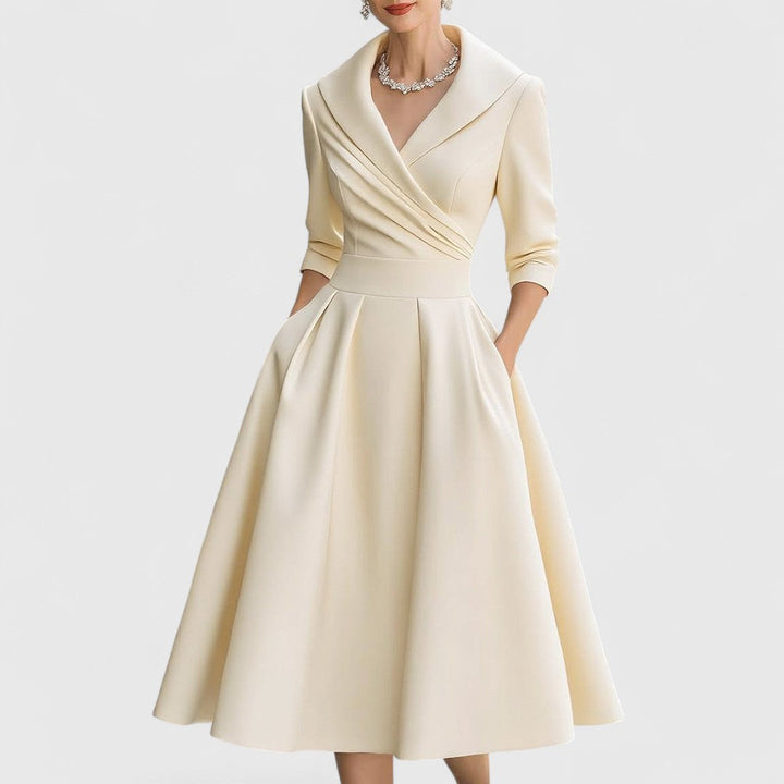 Midi-jurk voor dames | Elegante en tijdloze A-lijn-stijl