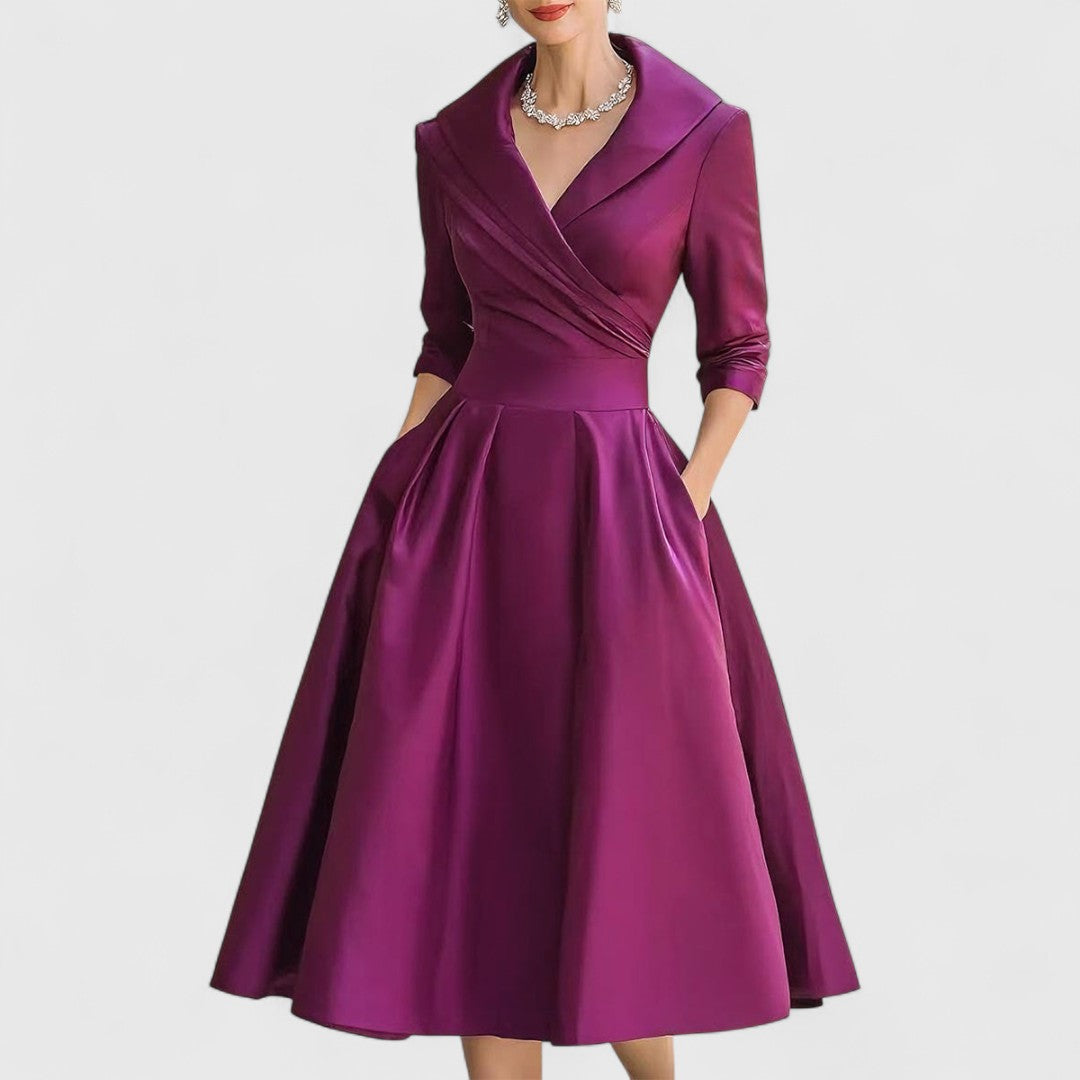 Midi-jurk voor dames | Elegante en tijdloze A-lijn-stijl