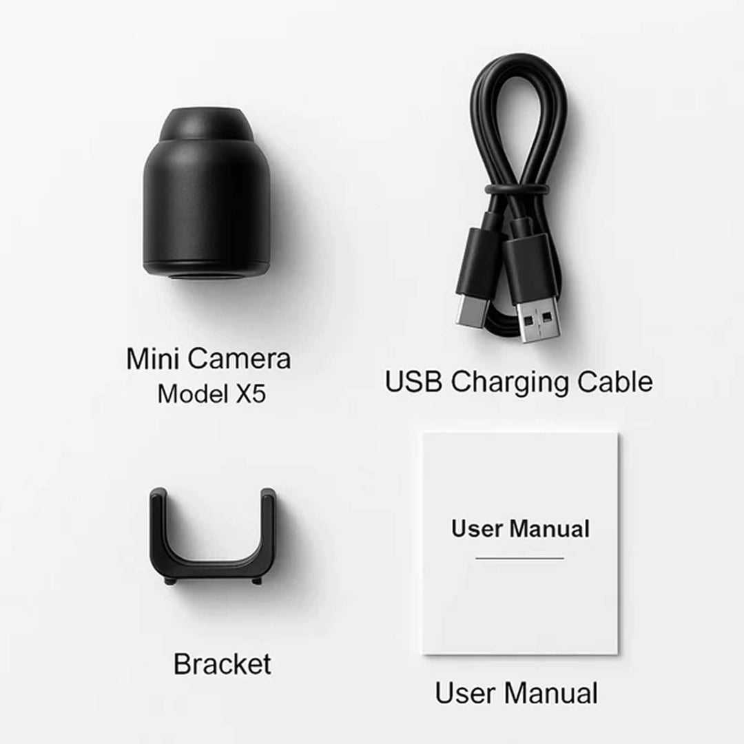 Compacte wifi-bewakingscamera met bewegingsdetectie