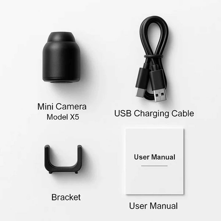 Compacte wifi-bewakingscamera met bewegingsdetectie