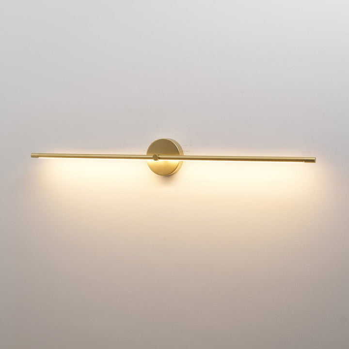 Minimalistische Lineaire Wandlamp Met Twee Armen In Moderne Stijl