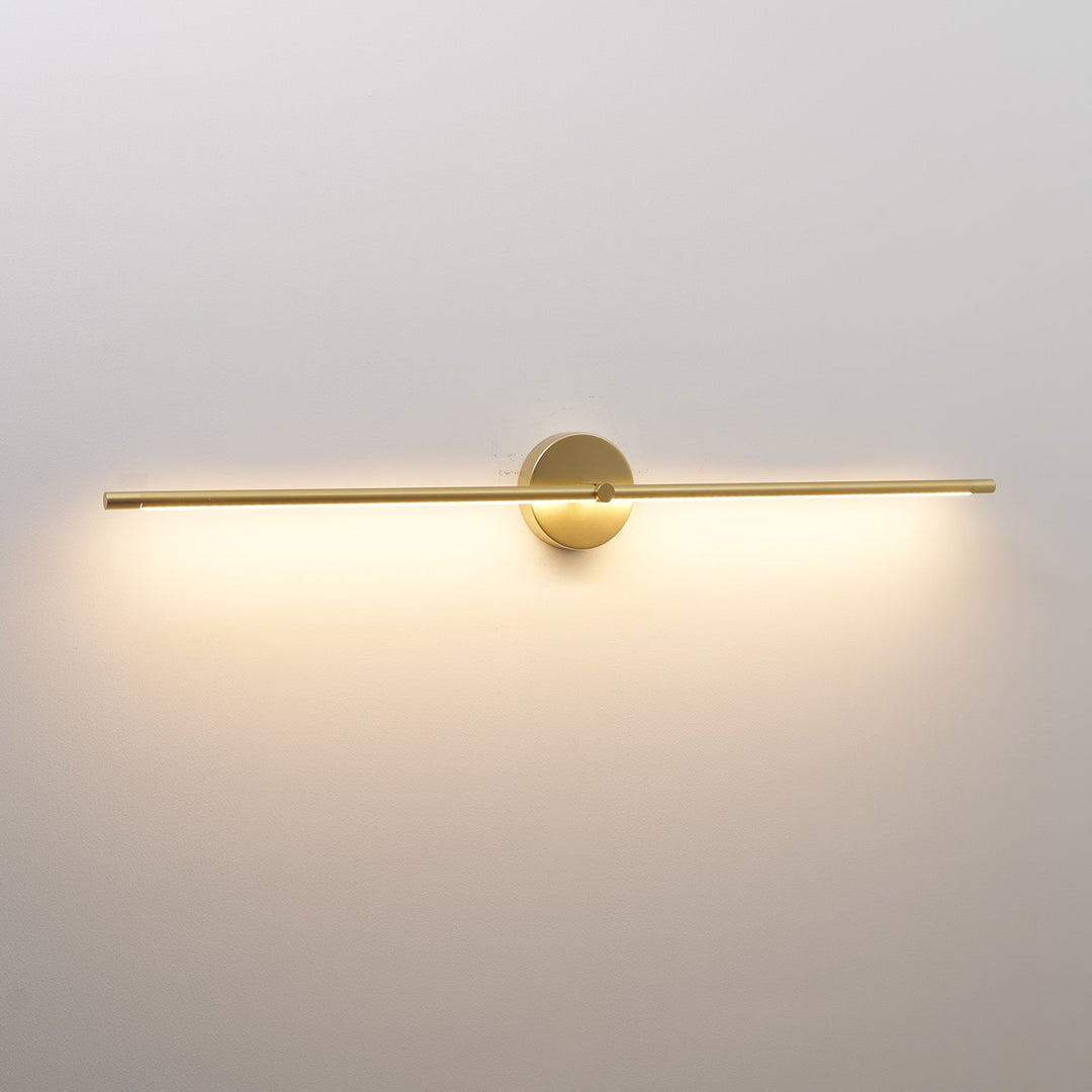 Minimalistische Lineaire Wandlamp Met Twee Armen In Moderne Stijl