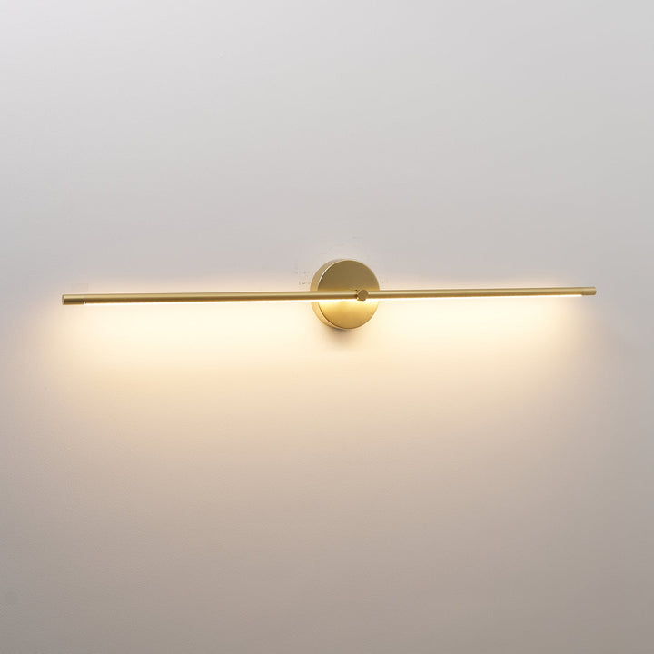 Minimalistische Lineaire Wandlamp Met Twee Armen In Moderne Stijl