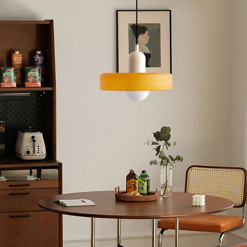 Moderne decoratieve hanglamp, gekleurde plafondhanglamp