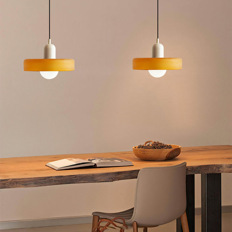Moderne decoratieve hanglamp, gekleurde plafondhanglamp