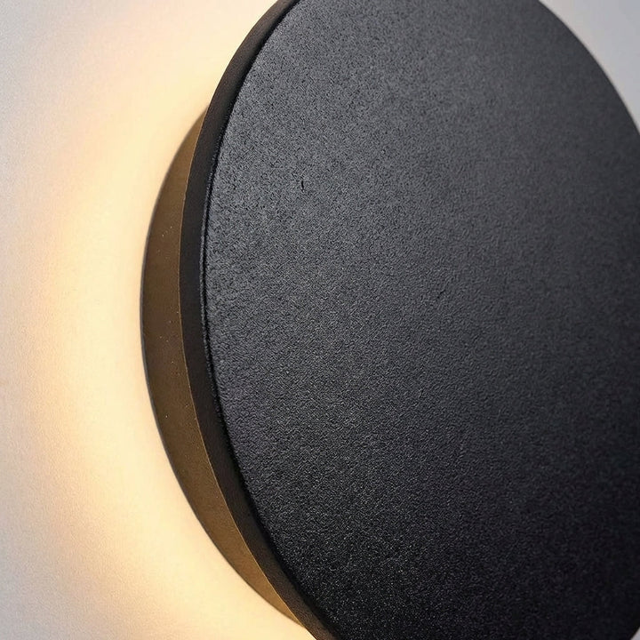 Moderne ronde wandlamp - Solunex