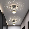 LED-plafondlamp met sterreneffect, dimbare kamerverlichting