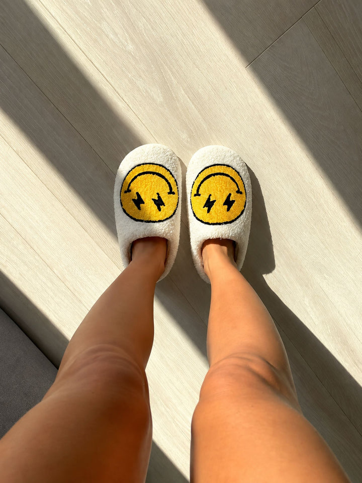 Smiley Plateau Pantoffels voor Dames