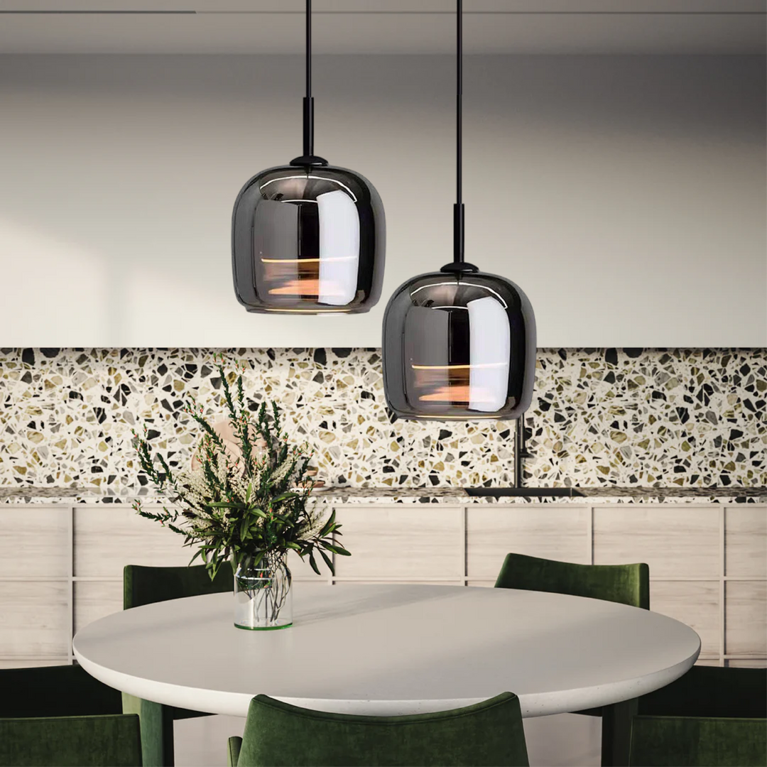 Keukenhanglamp in Scandinavische stijl, verstelbare plafondarmatuur