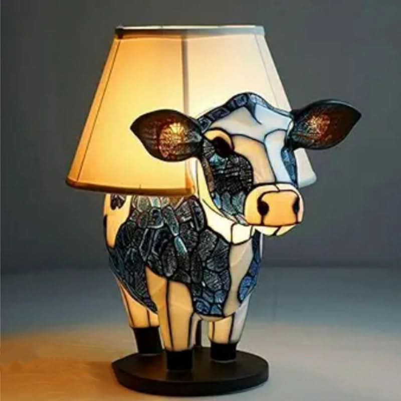 Nachtlampje met warme gloed in hondenvorm, 6 inch, via USB gevoed licht met tussenschakelaar