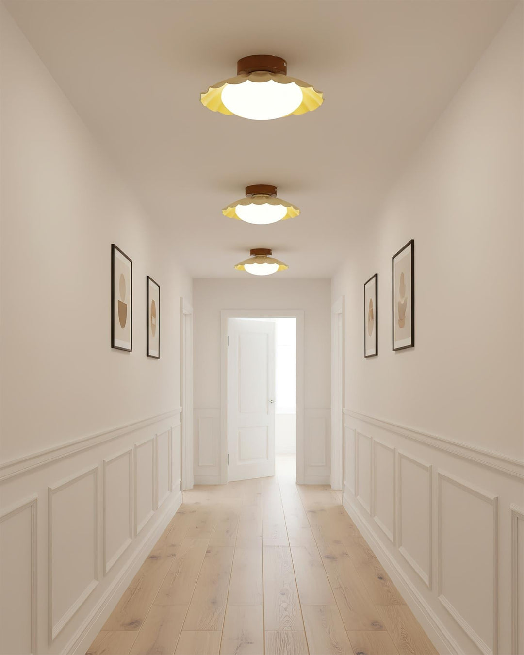 Compacte plafondlampen met stijlvol ontwerp