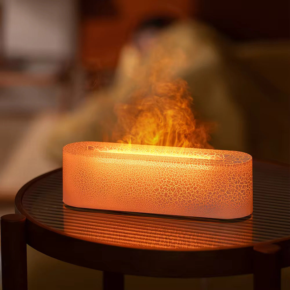 7-kleuren stoomlamp, ontspannende aromaverstuiver op USB-voeding