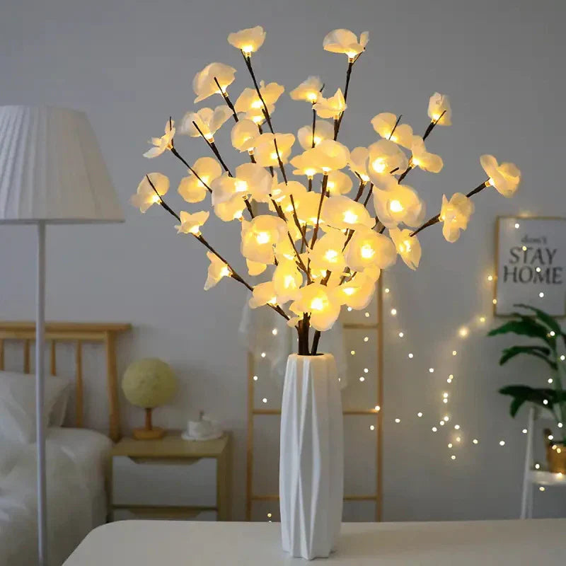 LED-lichtslinger tak op batterijen, decoratieve verlichting voor binnen