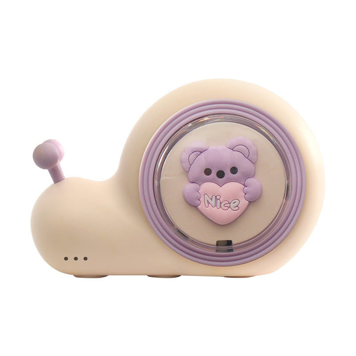 Draagbare handwarmer in schattig slakkendesign