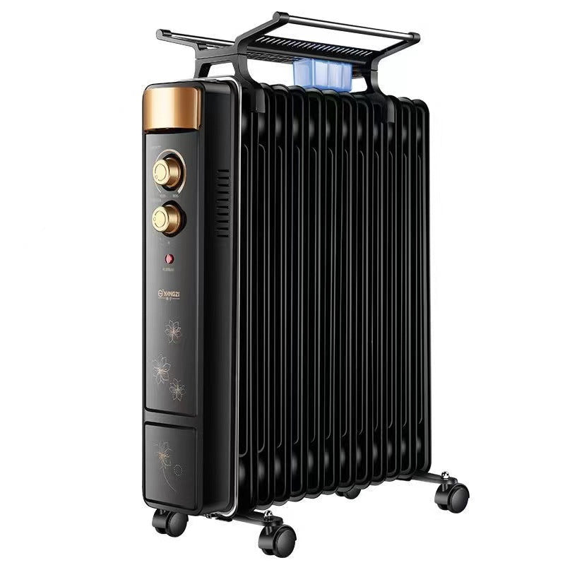 Olieradiator 2000 W op wieltjes voor kamers tot 30 m²