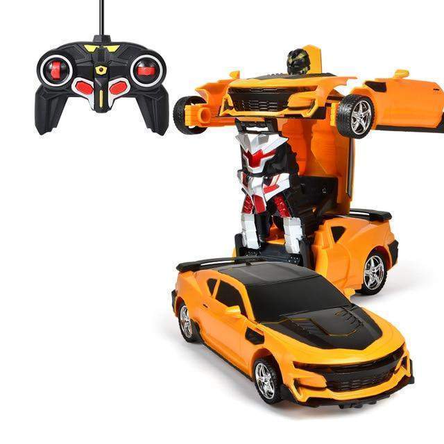 Transformerende robotauto met afstandsbediening