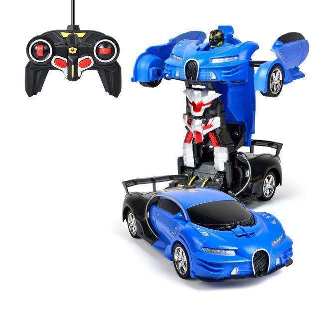 Transformerende robotauto met afstandsbediening