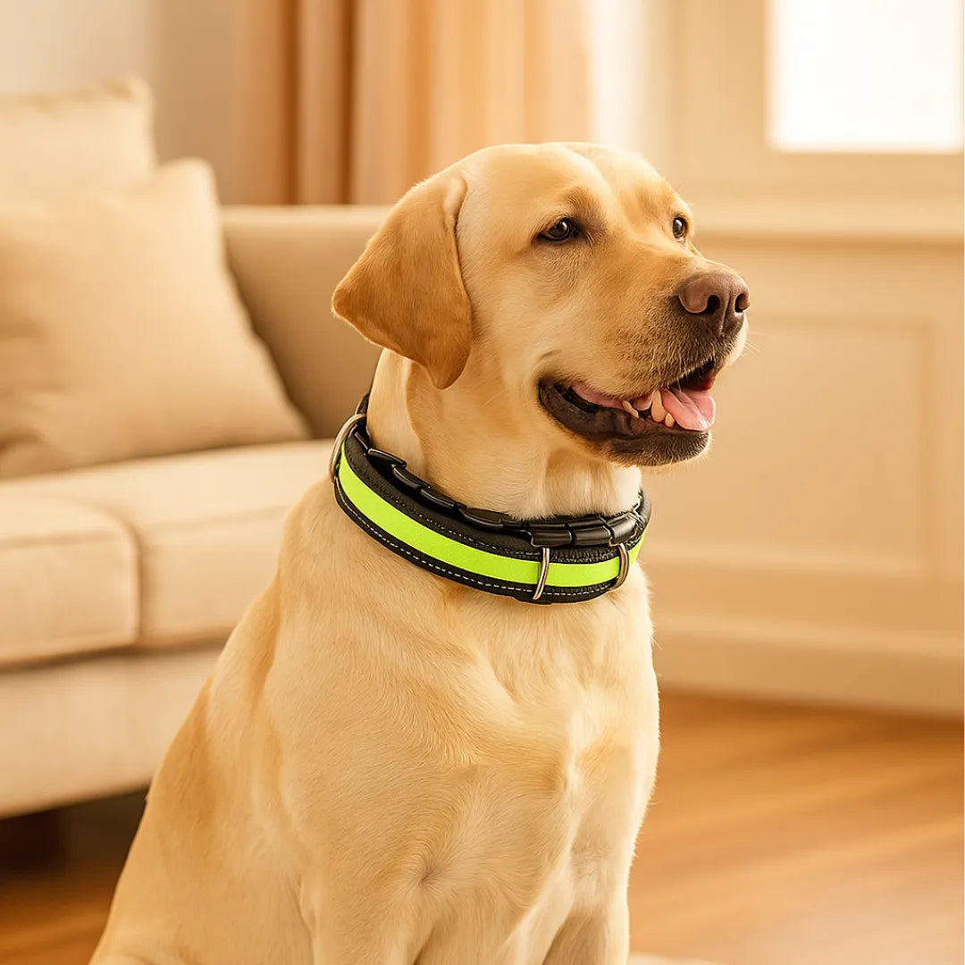 Trainingshalsband voor honden met verstelbare pasvorm voor dagelijkse wandelingen