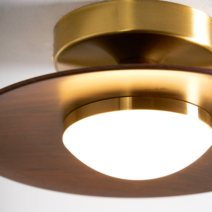 Eigentijdse LED-plafondlamp, compact ontwerp voor opbouwmontage