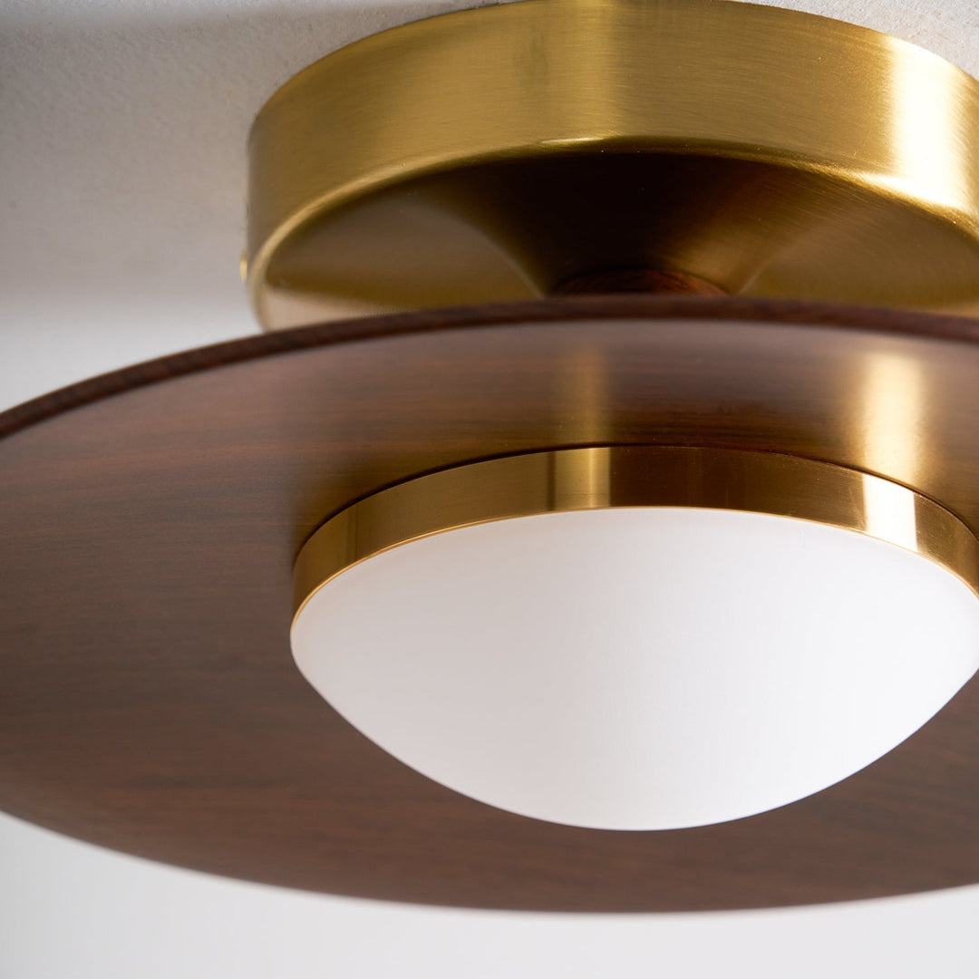Eigentijdse LED-plafondlamp, compact ontwerp voor opbouwmontage