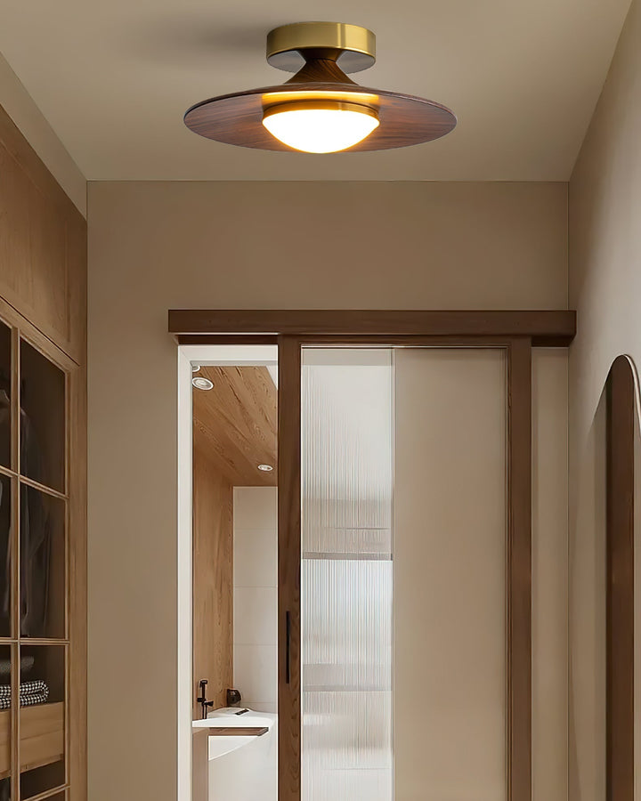 Eigentijdse LED-plafondlamp, compact ontwerp voor opbouwmontage