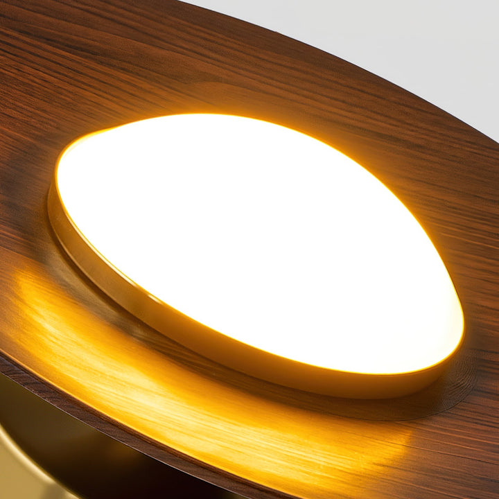 Eigentijdse LED-plafondlamp, compact ontwerp voor opbouwmontage