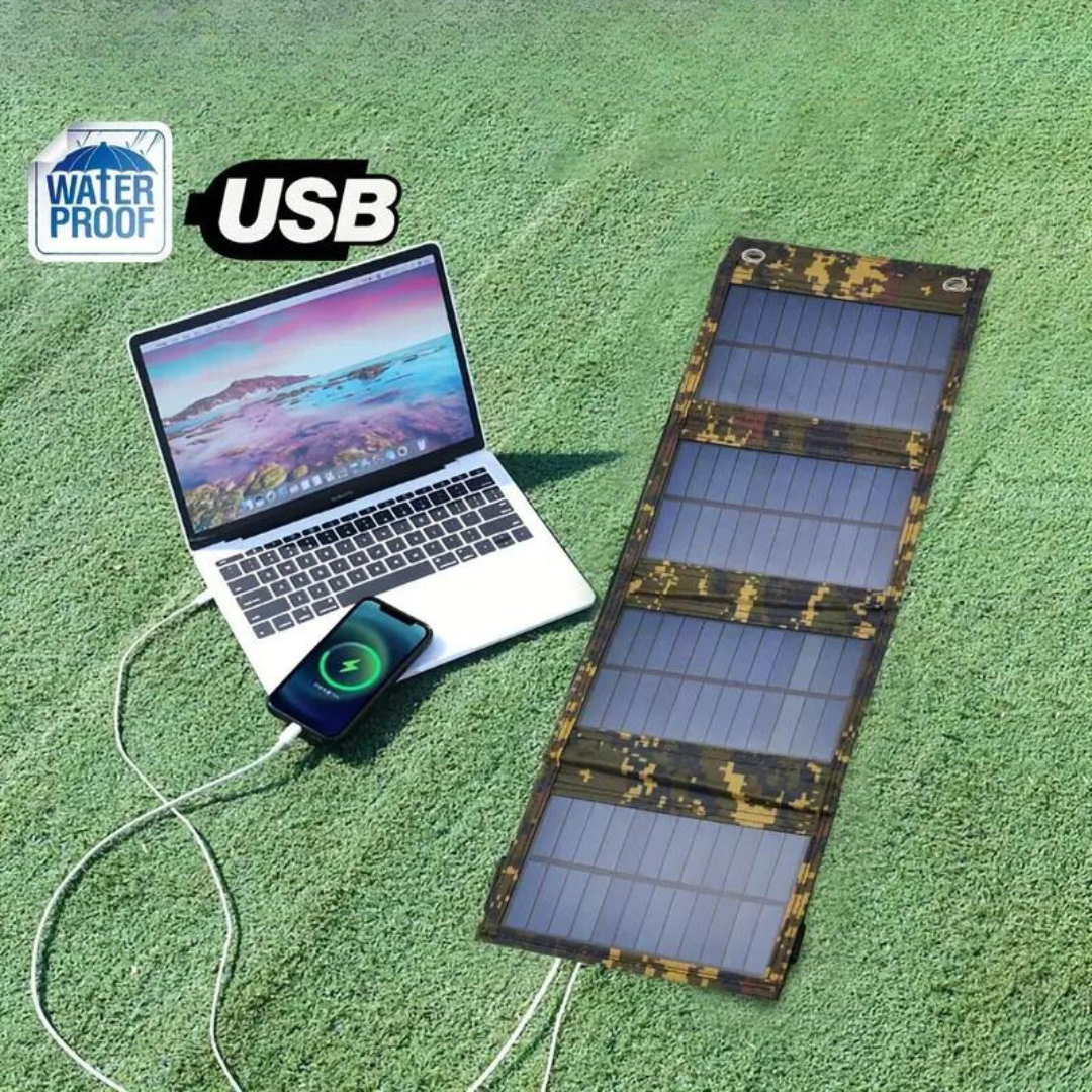 Opvouwbare solarpowerbank - SolarMate