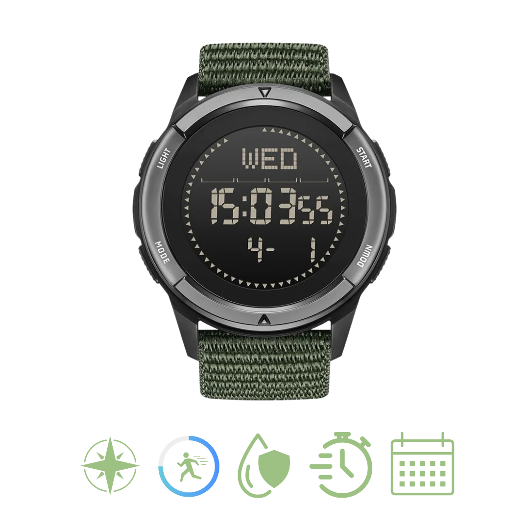 Carbon avonturenhorloge - SummitPulse