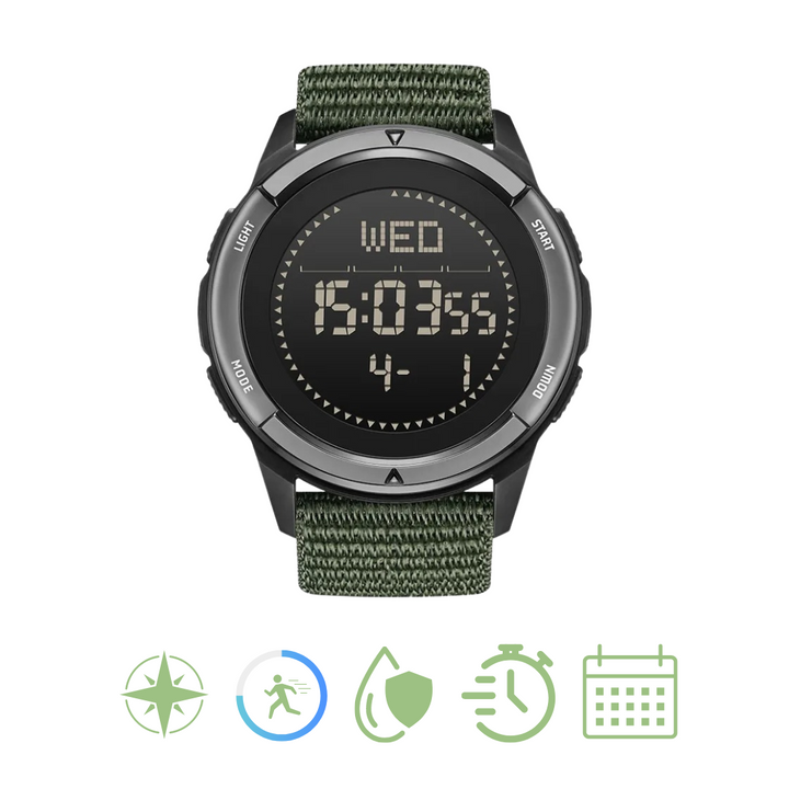 Carbon avonturenhorloge - SummitPulse