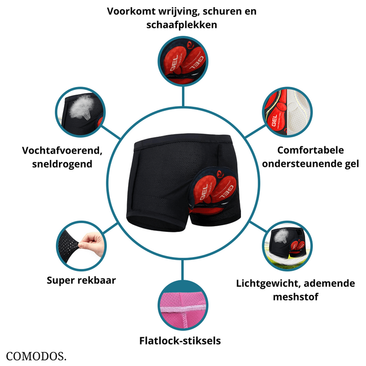 Moto Comfort Shorts | Ultiem rijcomfort en bescherming