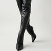Overknee-laars met spitse neus - Sandra