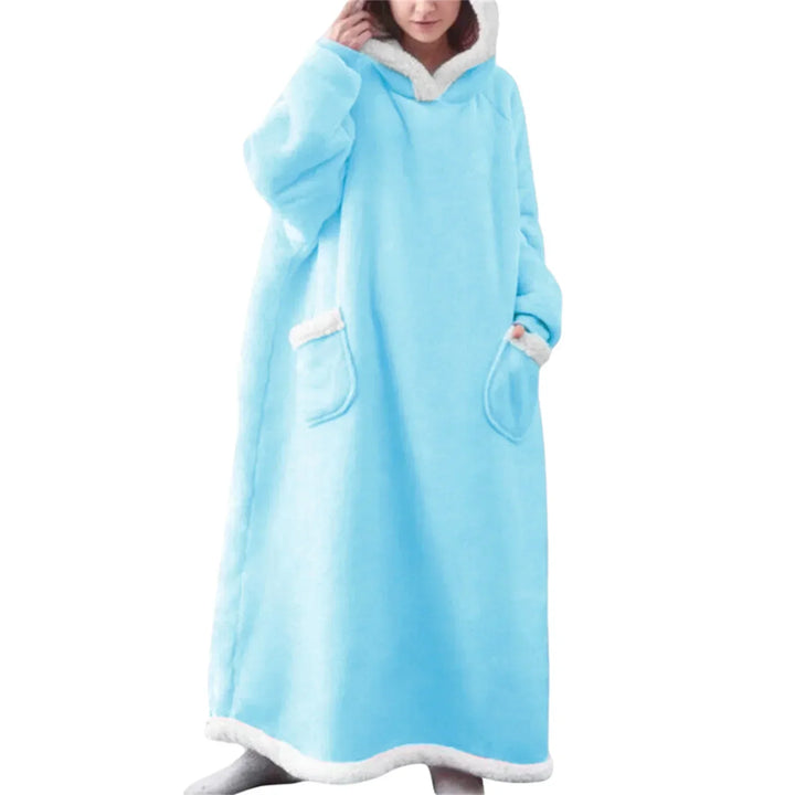 Oversized capuchondeken met voorzak - Lola