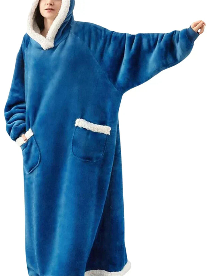 Oversized capuchondeken met voorzak - Lola