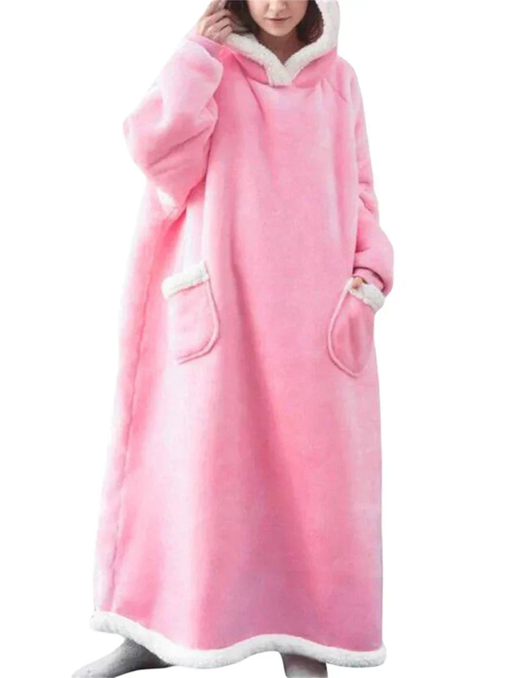 Oversized capuchondeken met voorzak - Lola