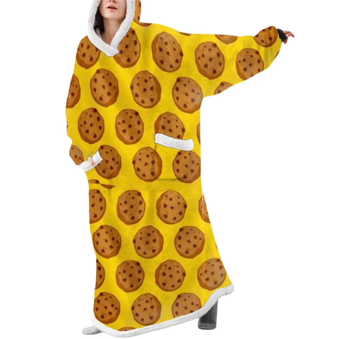 Oversized capuchondeken met voorzak - Lola