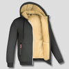 Patrick -  Heren Fleece Trui met Bontvoering
