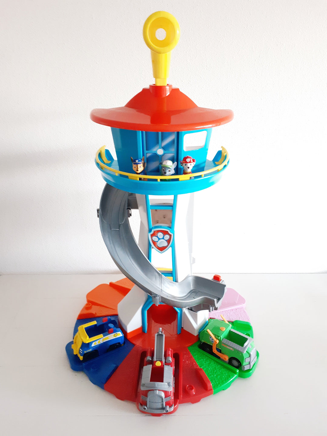 Glijbaan- en autobaanspeelset voor kinderen, leuke creatieve speelgoedset