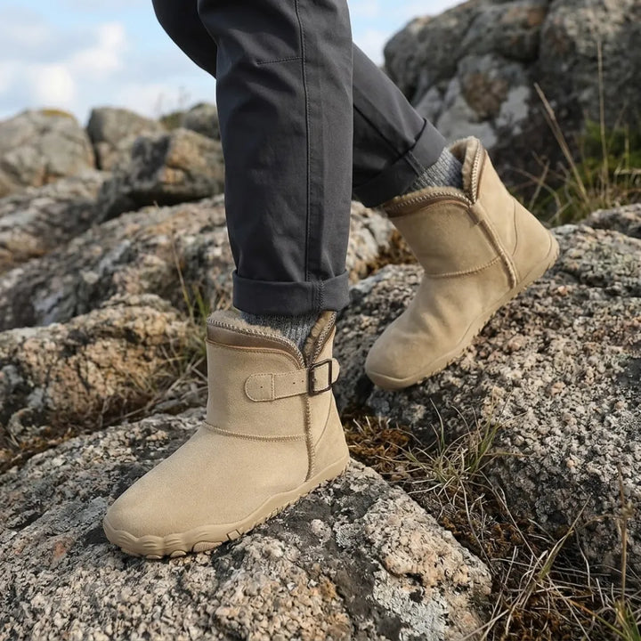 Waterdichte barefootlaarzen met warme voering