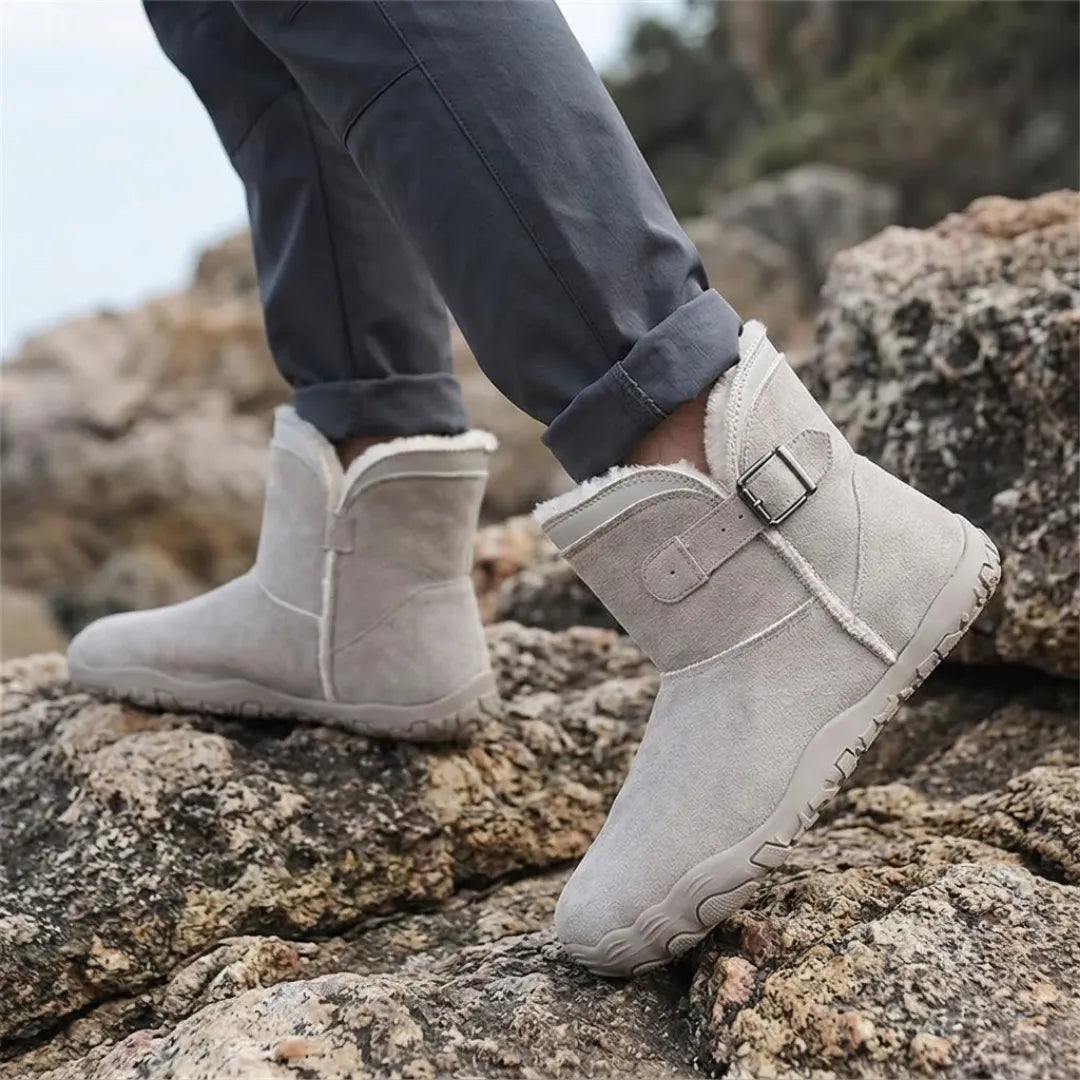 Waterdichte barefootlaarzen met warme voering