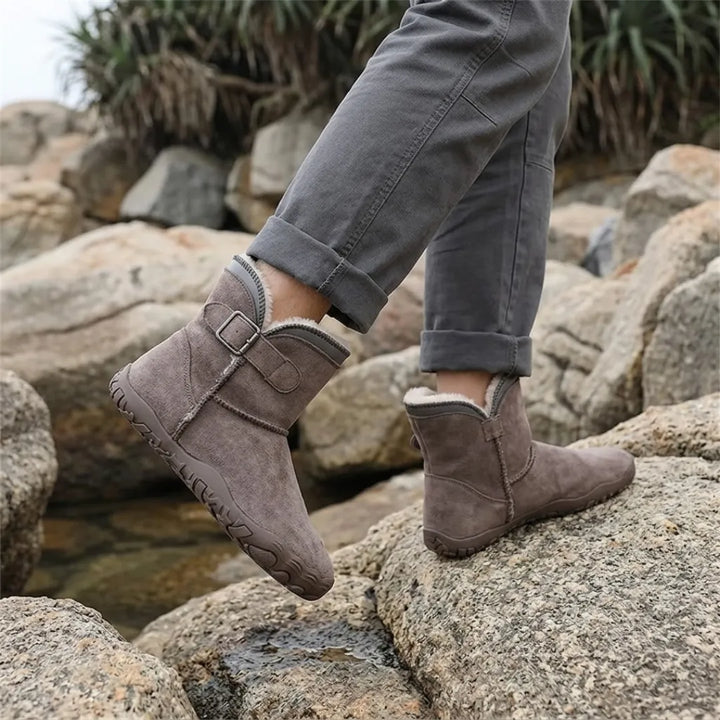 Waterdichte barefootlaarzen met warme voering